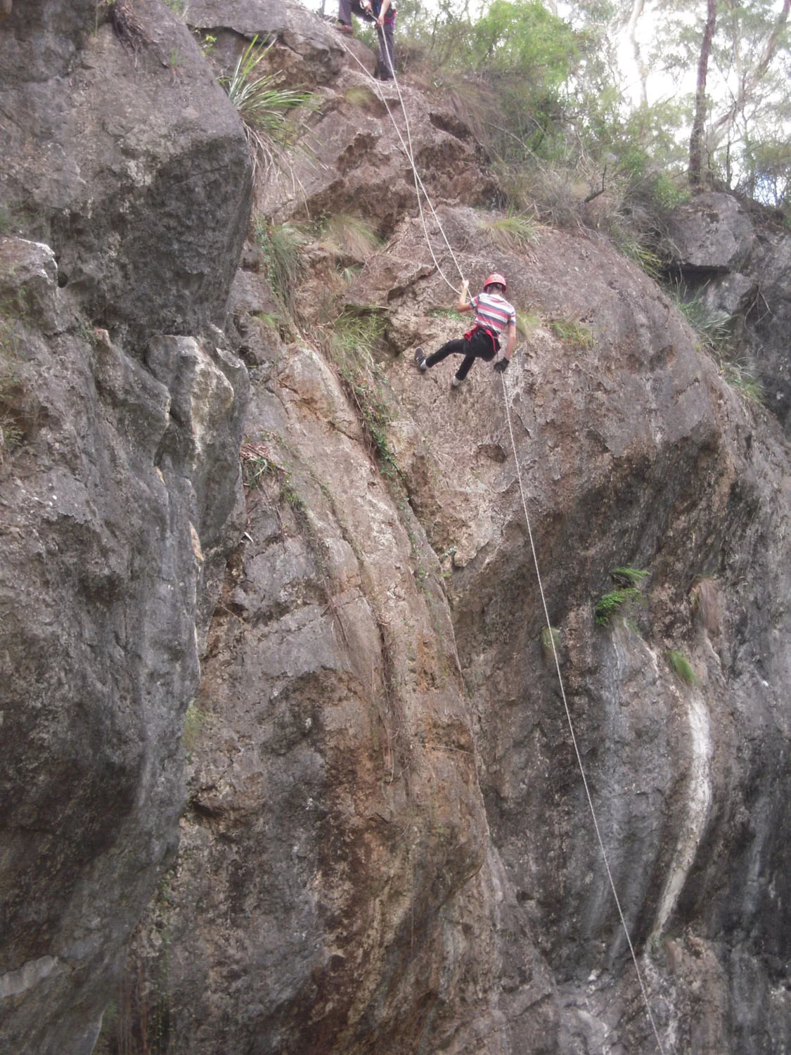 Abseiling - overcoming fear