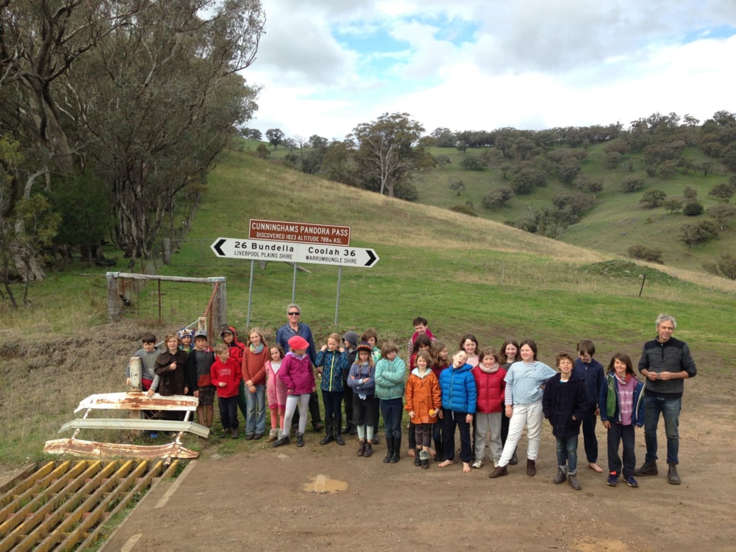 Class 4-5 camp Cunninghams Pandora Pass