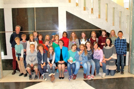 Kindlehill students foster social responsibility and connection while exploring national leadership and governance at Parliament House.