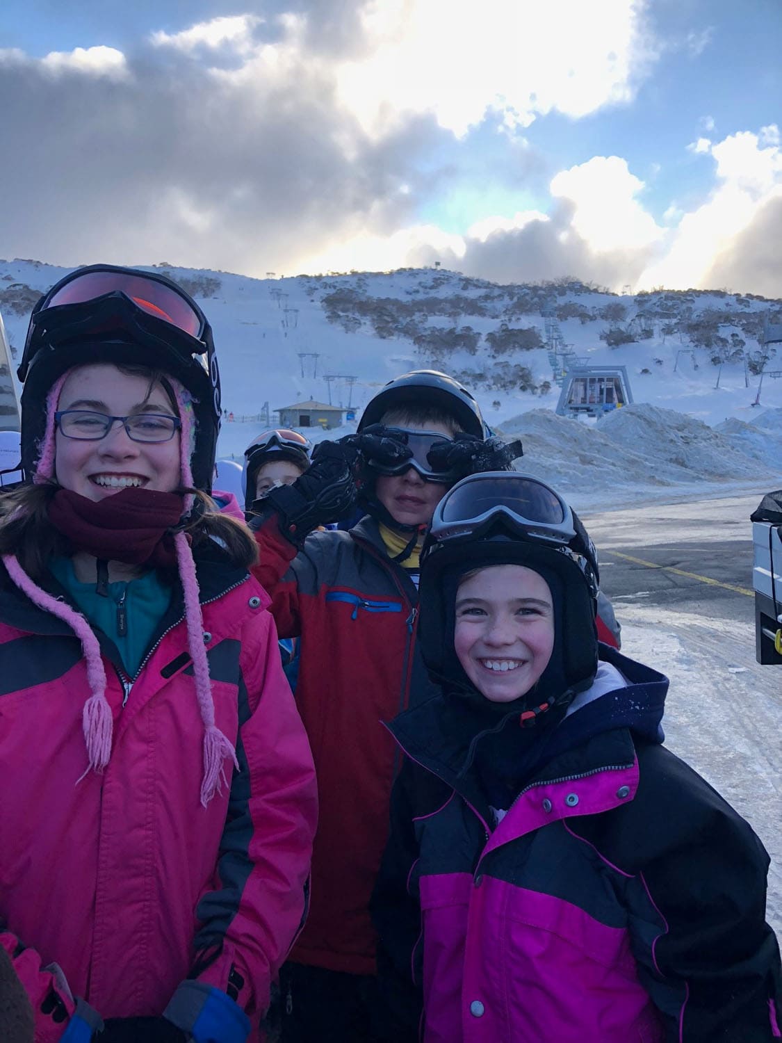 Joyful Kindlehill students bond and grow together through shared snow adventures, celebrating friendship and resilience in nature.