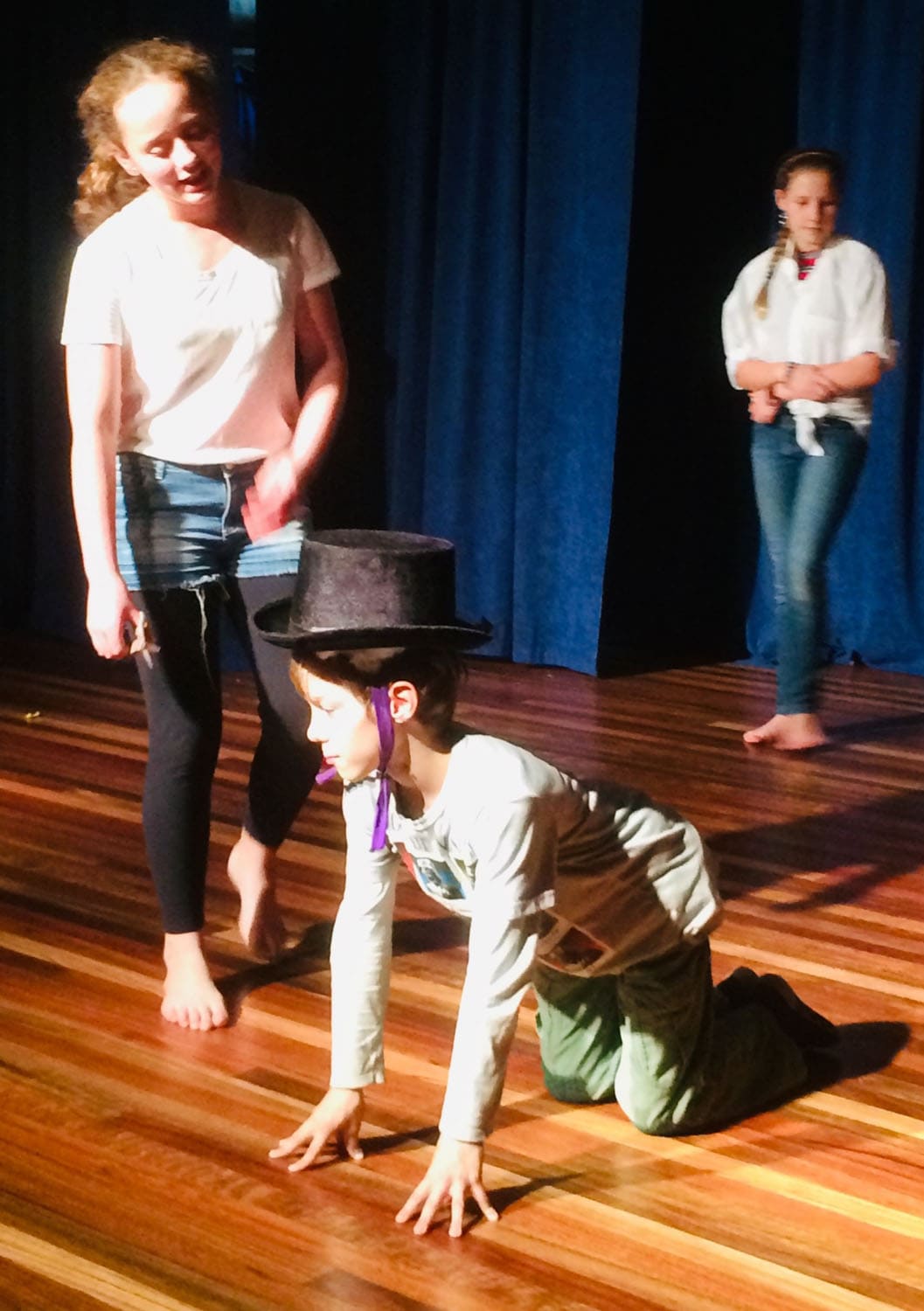 Kindlehill students perform student-led play adaptations, awakening imagination and fostering artistic expression through heart-centred storytelling.