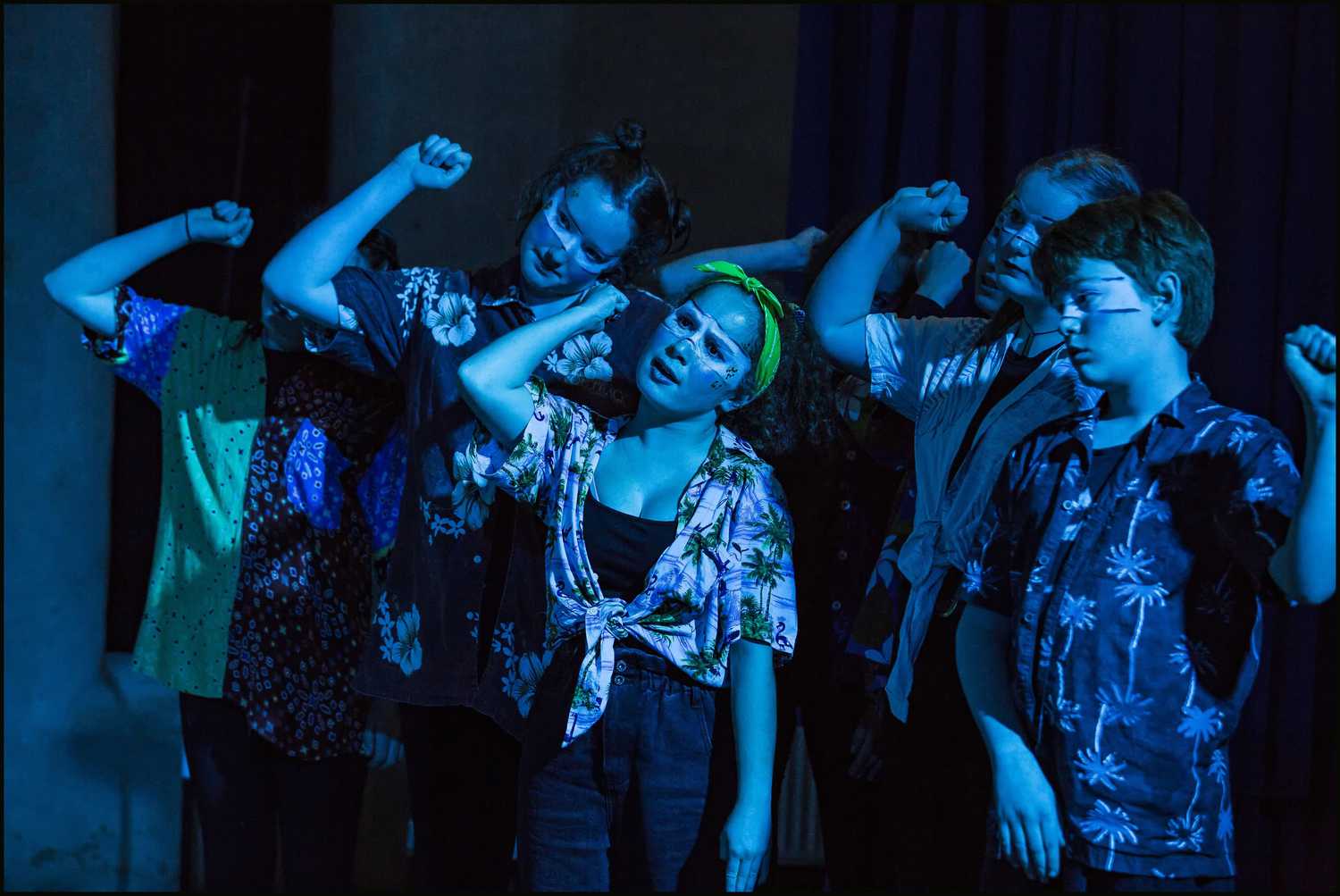 Kindlehill students perform as empowered eco-warriors, expressing heart and courage through a spirited musical protest for the planet.