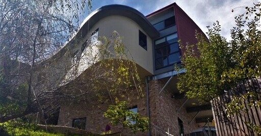 The Kindlehill Arts and Technology Centre nestles amongst trees, providing a creative home for traditional woodworking and craftsmanship.