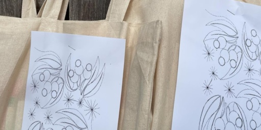 Native botanical craft kits fostering a nature-centred connection between the Blue Mountains landscape and Kindlehill families at home.