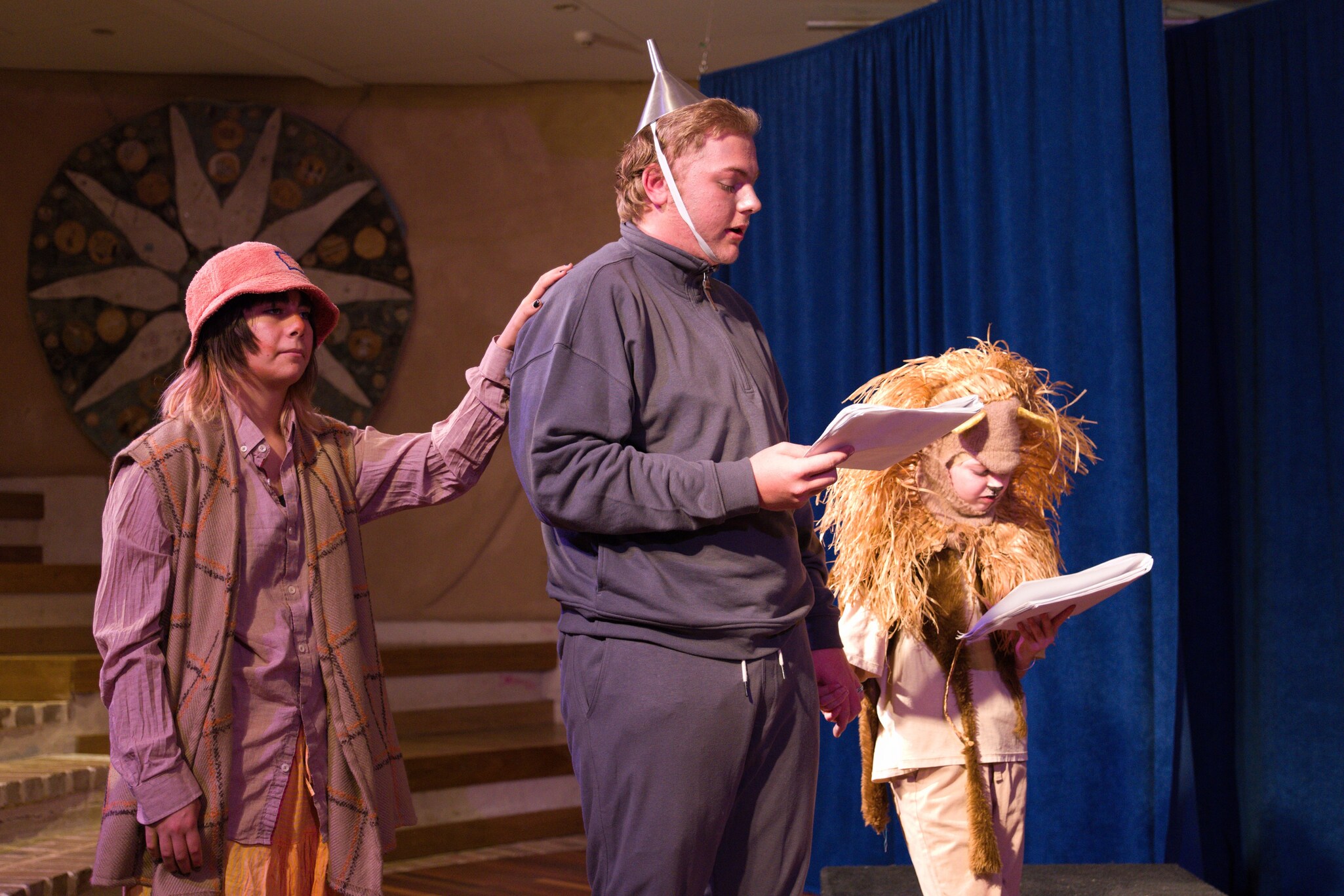 Kindlehill students cultivate courage and imagination while rehearsing a heartfelt theatre production through supportive community collaboration.