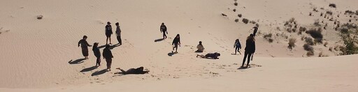 Kindlehill students explore vast dunes, connecting with the ancient spirit of Country through shared wonder and outdoor adventure.