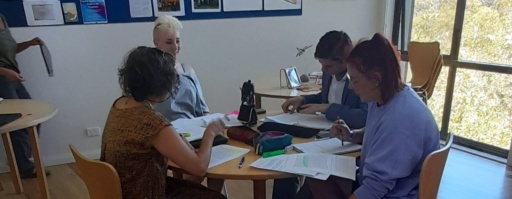 Kindlehill students and teachers collaborate, replacing stories of separation with a shared purpose and deep community connection.