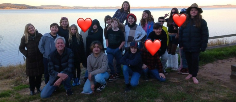 Kindlehill students foster community and connection with Country beside the vast, life-filled waters of Lake George.