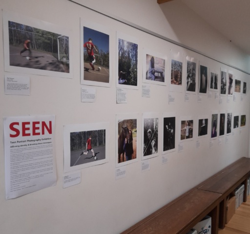 Teen portraits display unique identities and artistic expression, honouring the journey of whole humans at Kindlehill.