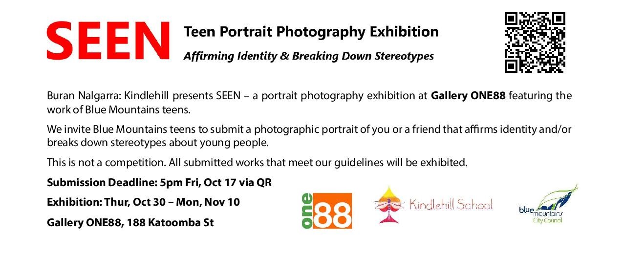 Kindlehill School empowers Blue Mountains teens to affirm identity and break stereotypes through collaborative portraiture and creative community exhibition.