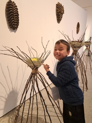 A Kindlehill student explores nature-based art, honouring stories and culture on Darug and Gundungurra Country.
