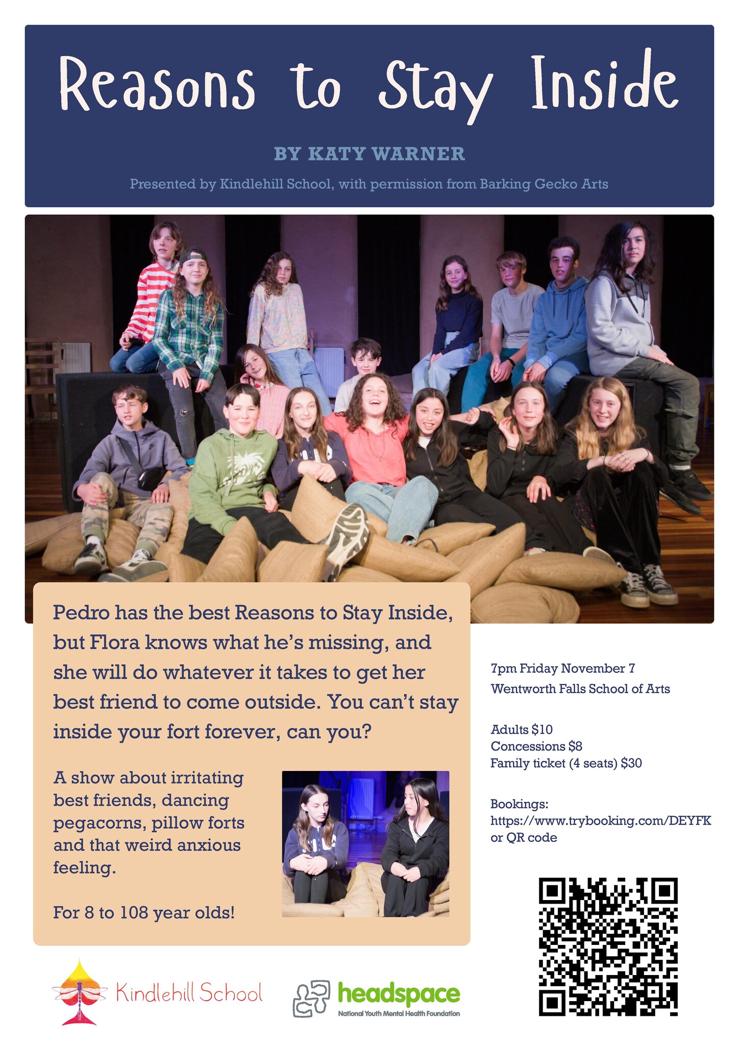 Kindlehill students unite on stage, fostering connection and resilience through theatre centred on friendship and social anxiety.