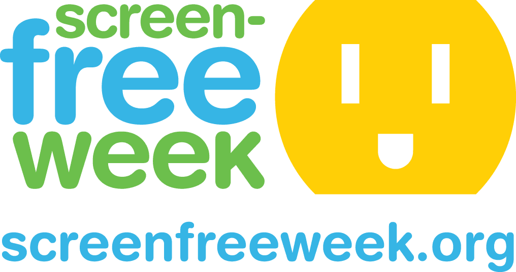 Unplugged power point face promotes Screen-Free Week, prioritising family connection through imaginative play and nature.