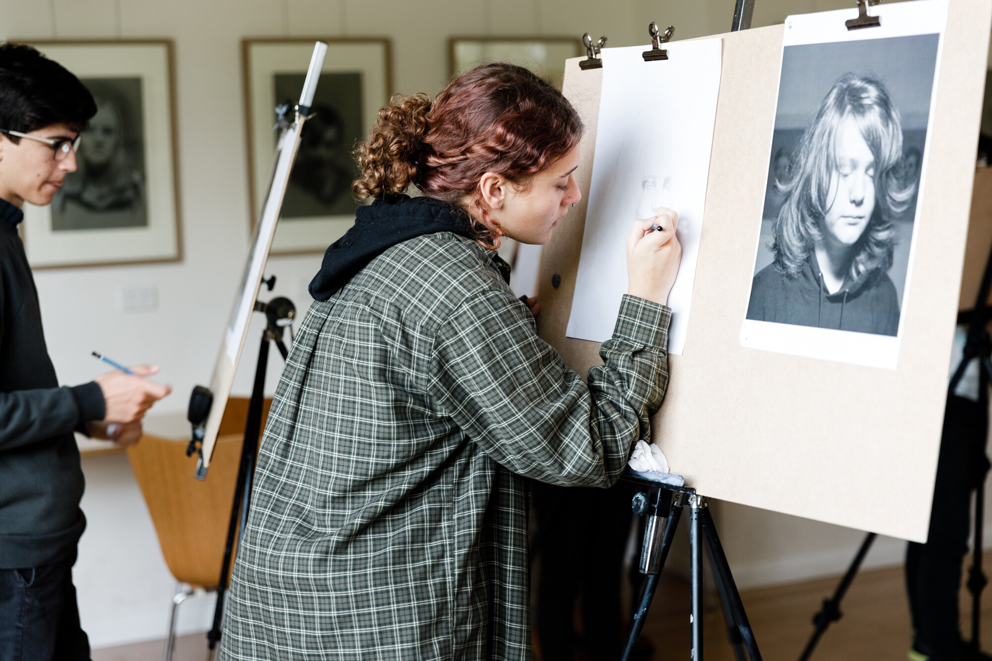 Kindlehill students connect head, heart, and hands through portraiture, awakening imagination while honouring their individual creative journeys.
